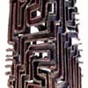 Labyrinthine Monolinth II (copper)